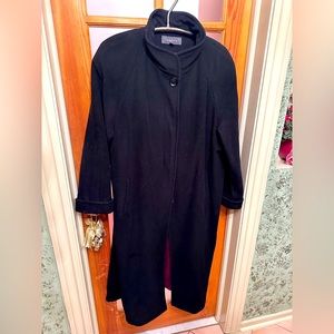 Women’s long wool coat